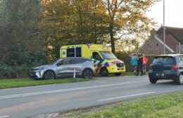 Auto’s botsen op N372 bij Peize