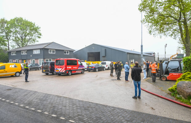 Loodsbrand snel onder controle in Bakkeveen