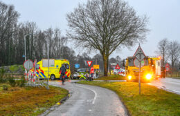Auto’s botsen op N358 bij Surhuisterveen