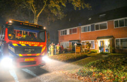 Droger vat vlam in Bakkeveen